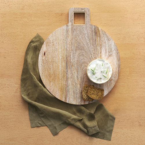 Birch Lane™ Isona Mango Wood Cutting Board & Reviews Wayfair